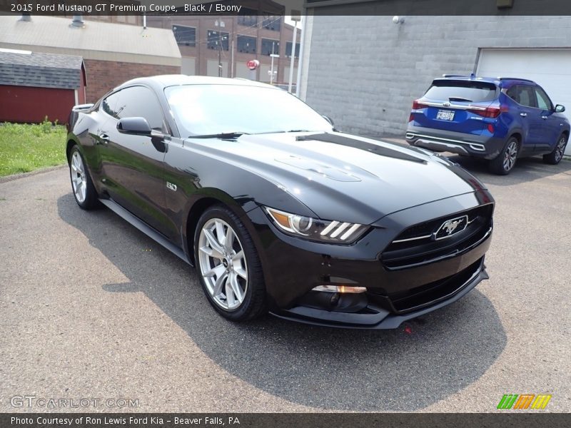 Black / Ebony 2015 Ford Mustang GT Premium Coupe