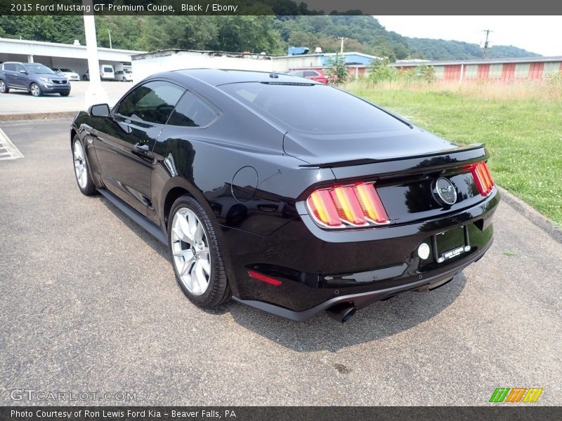 Black / Ebony 2015 Ford Mustang GT Premium Coupe