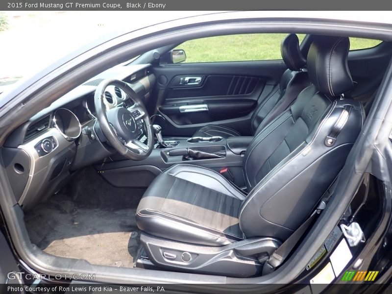 Black / Ebony 2015 Ford Mustang GT Premium Coupe