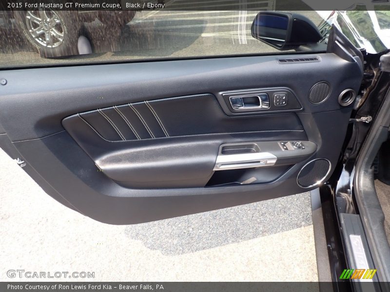 Black / Ebony 2015 Ford Mustang GT Premium Coupe
