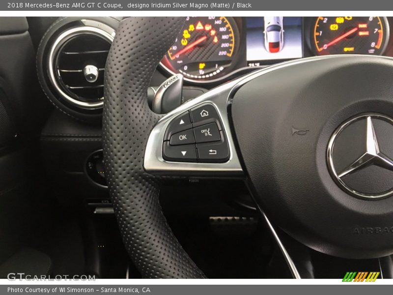  2018 AMG GT C Coupe Steering Wheel