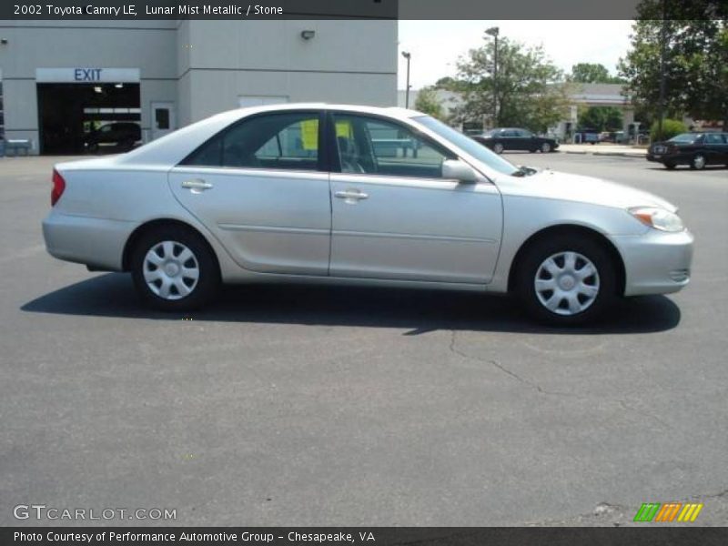 Lunar Mist Metallic / Stone 2002 Toyota Camry LE
