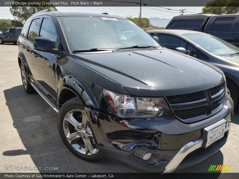 Pitch Black / Black 2016 Dodge Journey Crossroad Plus