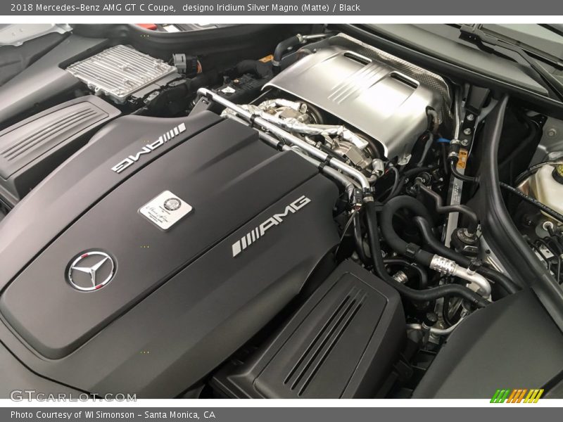  2018 AMG GT C Coupe Engine - 4.0 Liter AMG Twin-Turbocharged DOHC 32-Valve VVT V8
