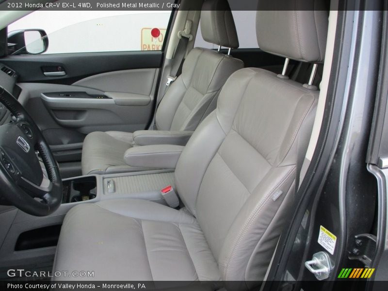 Polished Metal Metallic / Gray 2012 Honda CR-V EX-L 4WD