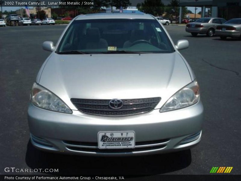Lunar Mist Metallic / Stone 2002 Toyota Camry LE