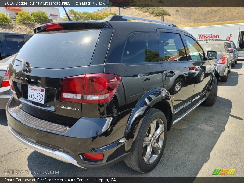 Pitch Black / Black 2016 Dodge Journey Crossroad Plus