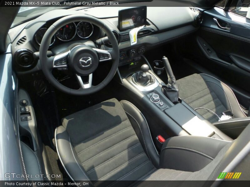  2021 MX-5 Miata Club Black Interior