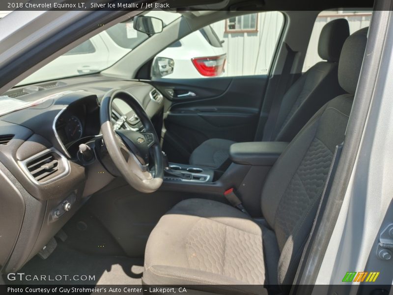 Silver Ice Metallic / Jet Black 2018 Chevrolet Equinox LT
