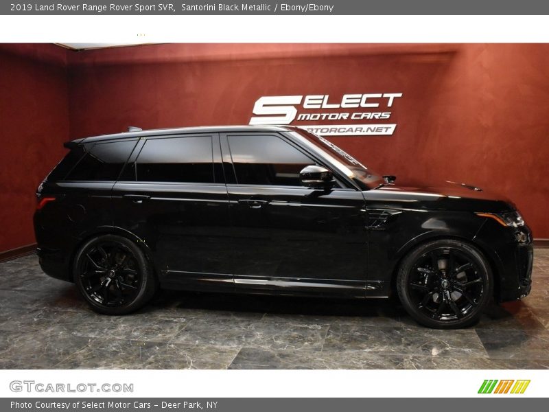 Santorini Black Metallic / Ebony/Ebony 2019 Land Rover Range Rover Sport SVR