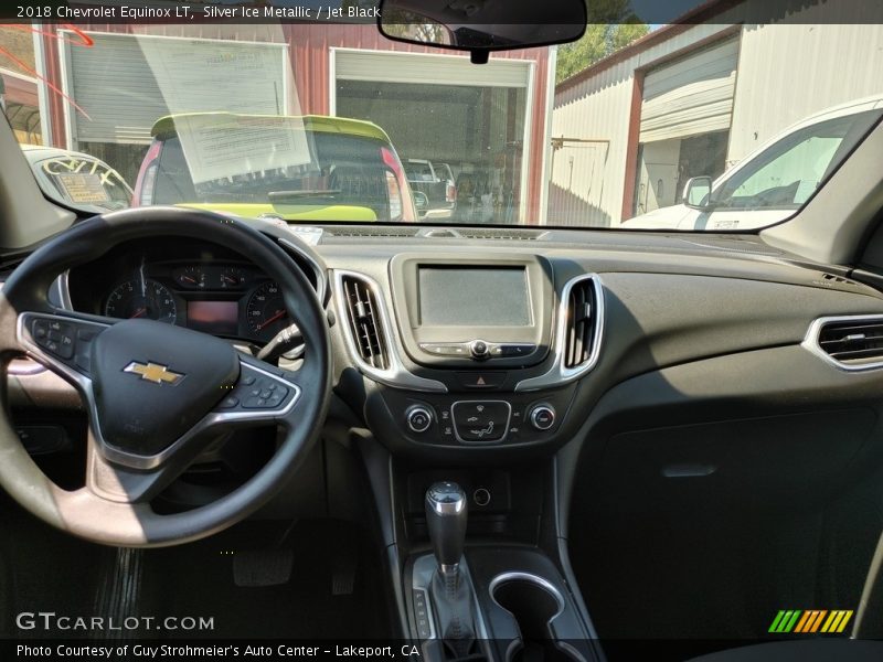 Silver Ice Metallic / Jet Black 2018 Chevrolet Equinox LT