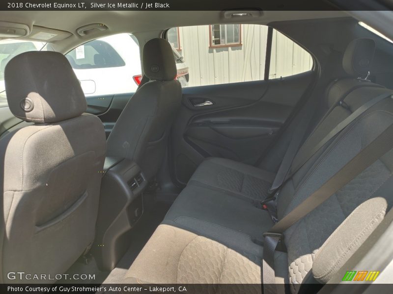 Silver Ice Metallic / Jet Black 2018 Chevrolet Equinox LT