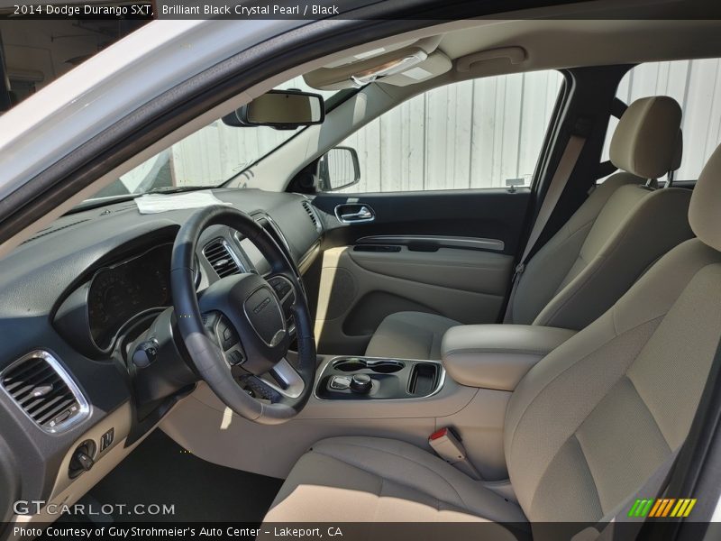 Brilliant Black Crystal Pearl / Black 2014 Dodge Durango SXT
