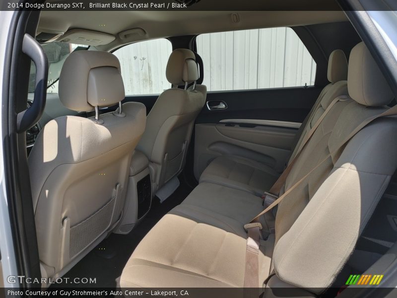 Brilliant Black Crystal Pearl / Black 2014 Dodge Durango SXT