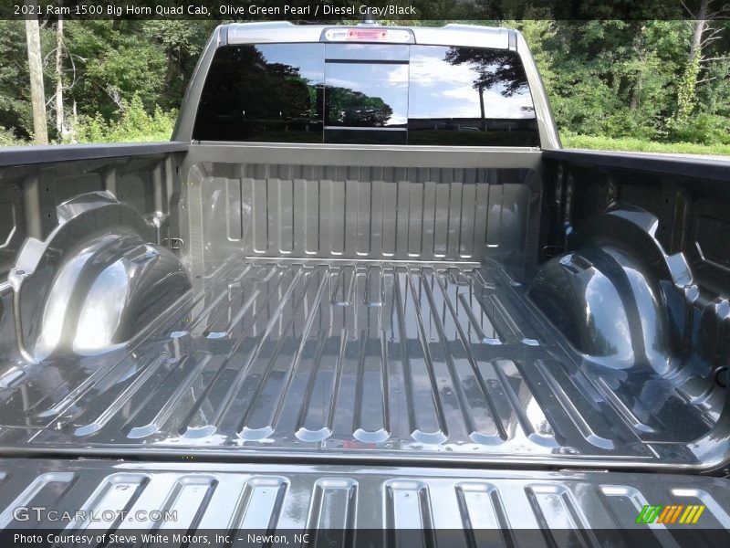 Olive Green Pearl / Diesel Gray/Black 2021 Ram 1500 Big Horn Quad Cab