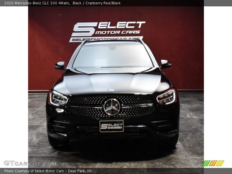 Black / Cranberry Red/Black 2020 Mercedes-Benz GLC 300 4Matic