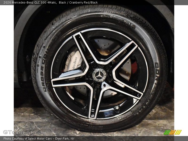 Black / Cranberry Red/Black 2020 Mercedes-Benz GLC 300 4Matic