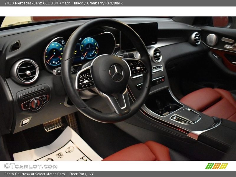 Black / Cranberry Red/Black 2020 Mercedes-Benz GLC 300 4Matic
