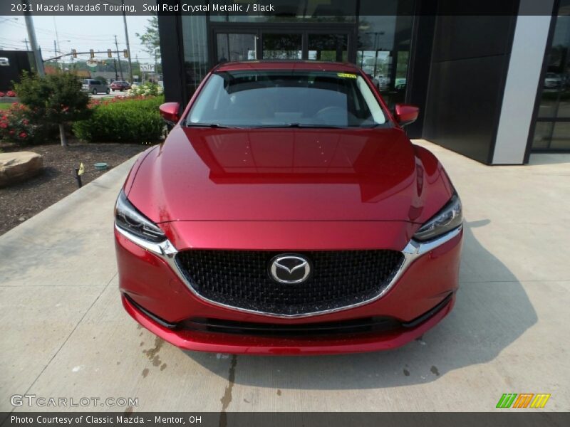 Soul Red Crystal Metallic / Black 2021 Mazda Mazda6 Touring