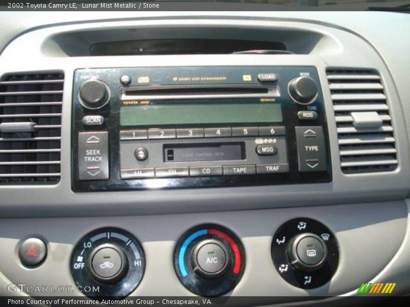Lunar Mist Metallic / Stone 2002 Toyota Camry LE