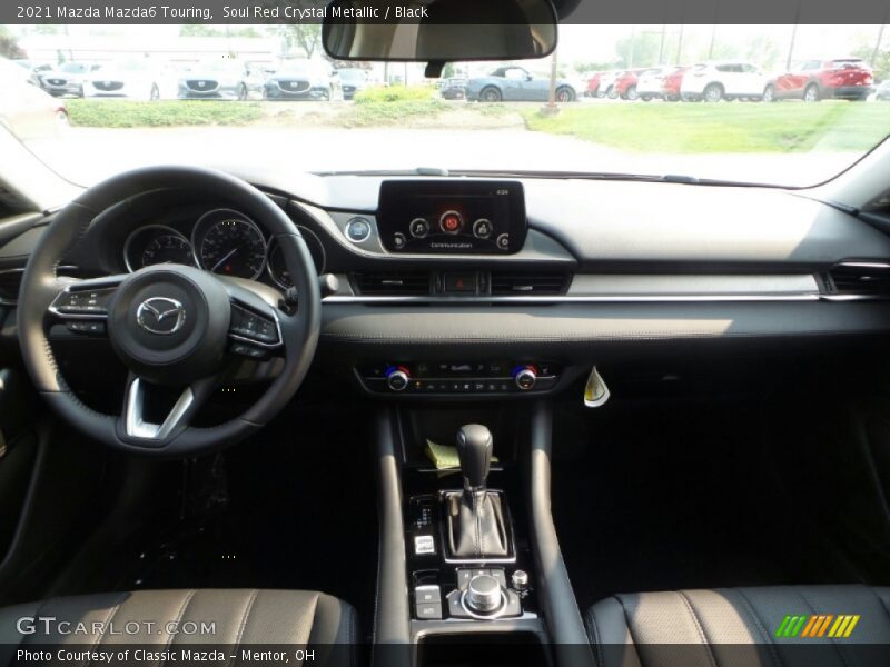Soul Red Crystal Metallic / Black 2021 Mazda Mazda6 Touring