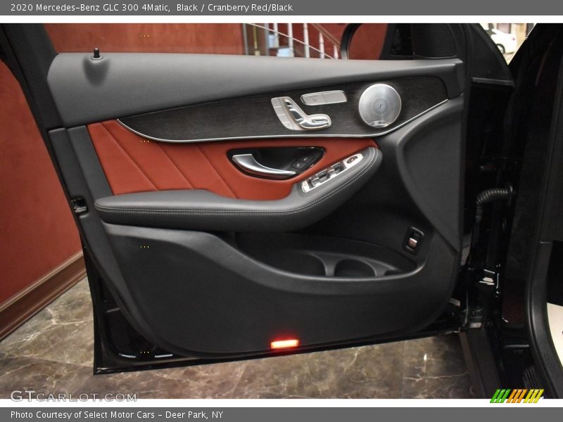 Black / Cranberry Red/Black 2020 Mercedes-Benz GLC 300 4Matic
