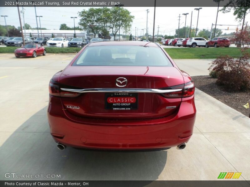 Soul Red Crystal Metallic / Black 2021 Mazda Mazda6 Touring