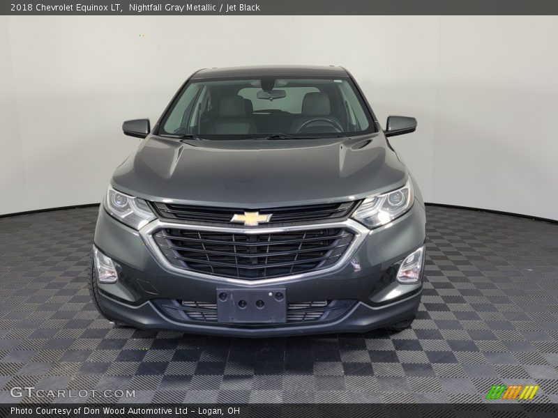 Nightfall Gray Metallic / Jet Black 2018 Chevrolet Equinox LT