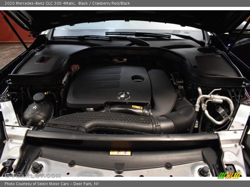 Black / Cranberry Red/Black 2020 Mercedes-Benz GLC 300 4Matic