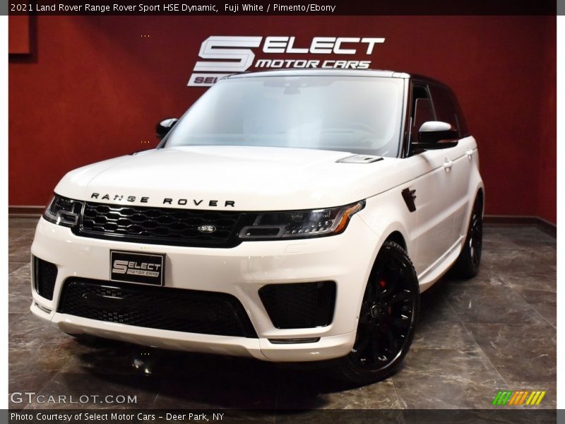 Fuji White / Pimento/Ebony 2021 Land Rover Range Rover Sport HSE Dynamic