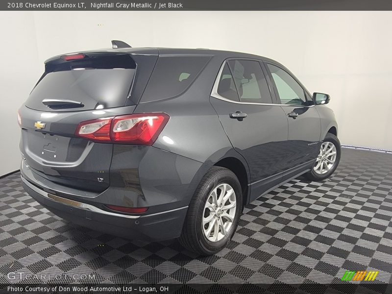 Nightfall Gray Metallic / Jet Black 2018 Chevrolet Equinox LT