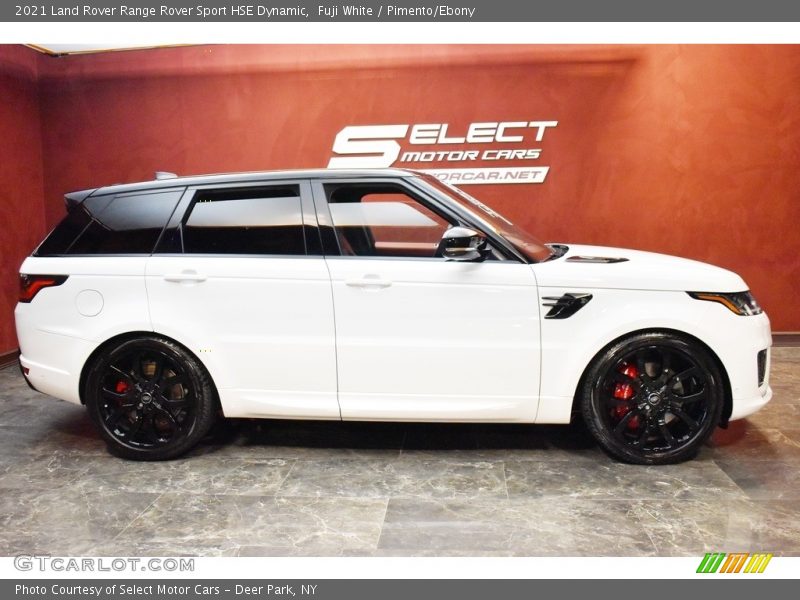 Fuji White / Pimento/Ebony 2021 Land Rover Range Rover Sport HSE Dynamic