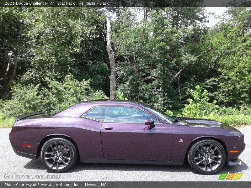 Hellraisin / Black 2021 Dodge Challenger R/T Scat Pack