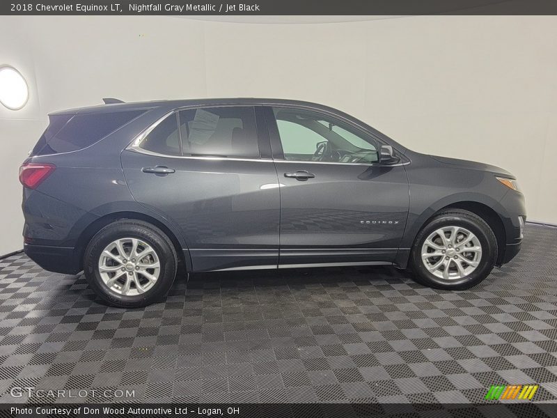 Nightfall Gray Metallic / Jet Black 2018 Chevrolet Equinox LT