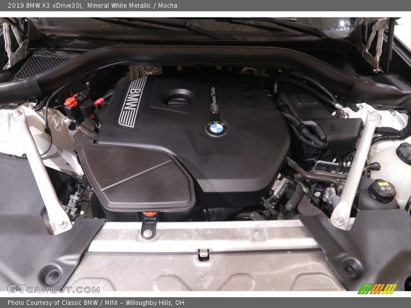 Mineral White Metallic / Mocha 2019 BMW X3 xDrive30i