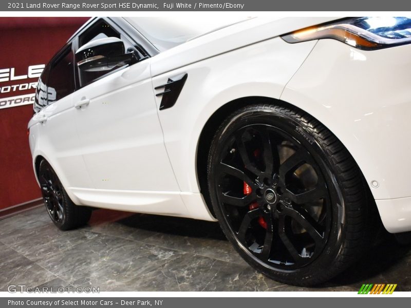 Fuji White / Pimento/Ebony 2021 Land Rover Range Rover Sport HSE Dynamic