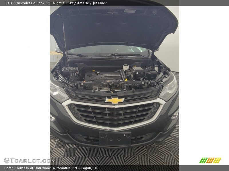 Nightfall Gray Metallic / Jet Black 2018 Chevrolet Equinox LT