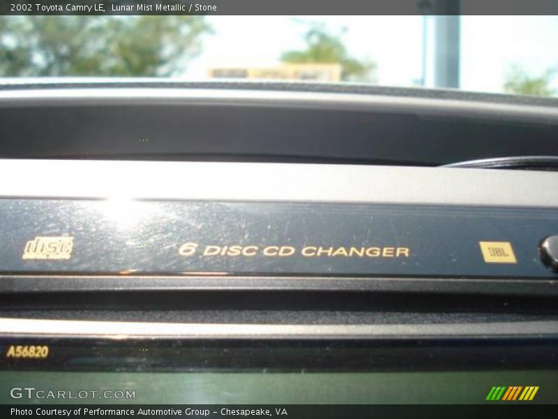Lunar Mist Metallic / Stone 2002 Toyota Camry LE