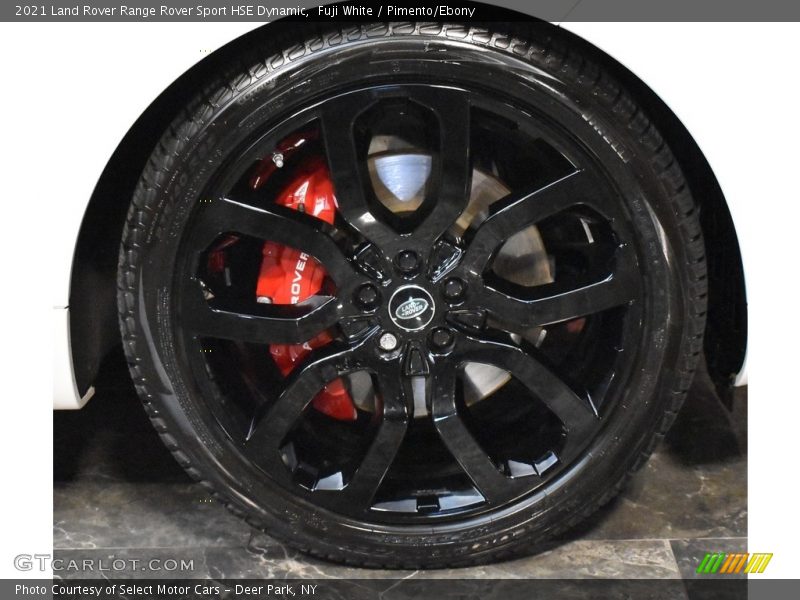 Fuji White / Pimento/Ebony 2021 Land Rover Range Rover Sport HSE Dynamic
