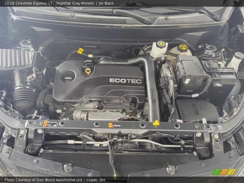 Nightfall Gray Metallic / Jet Black 2018 Chevrolet Equinox LT