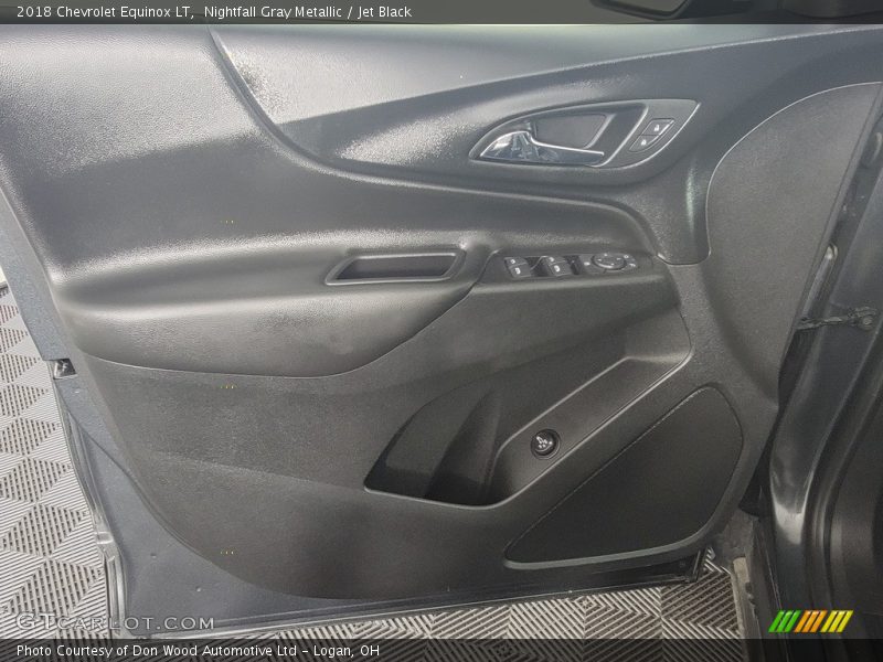 Nightfall Gray Metallic / Jet Black 2018 Chevrolet Equinox LT
