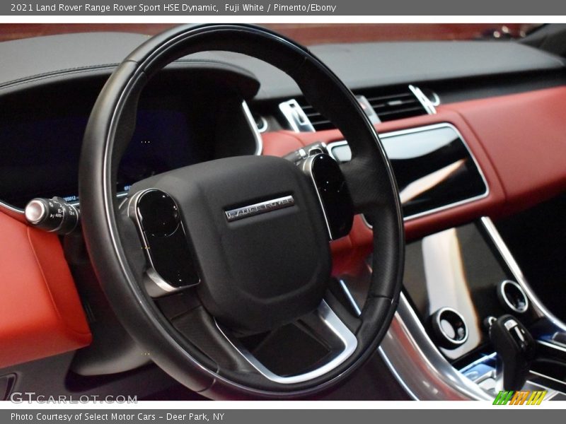 Fuji White / Pimento/Ebony 2021 Land Rover Range Rover Sport HSE Dynamic