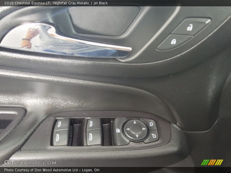 Nightfall Gray Metallic / Jet Black 2018 Chevrolet Equinox LT