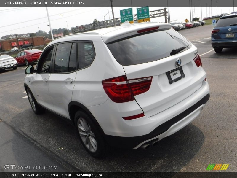 Alpine White / Black 2016 BMW X3 xDrive28i
