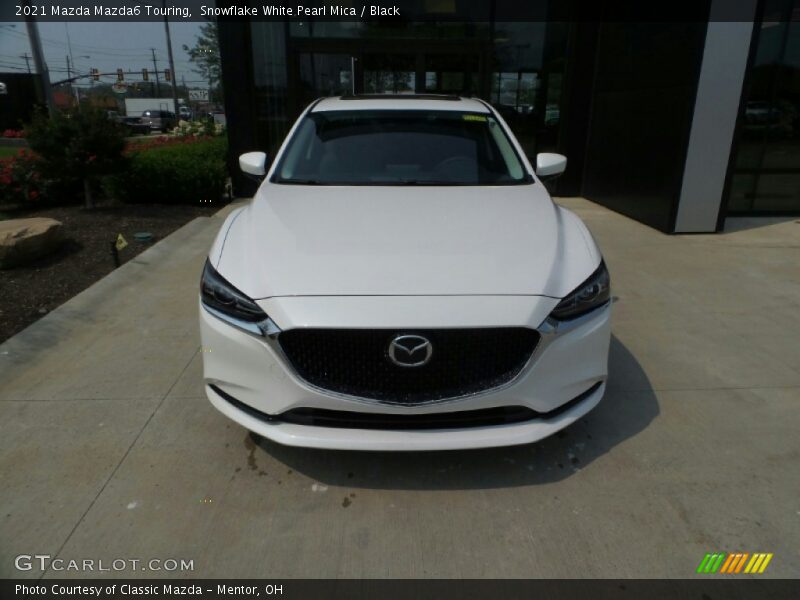 Snowflake White Pearl Mica / Black 2021 Mazda Mazda6 Touring