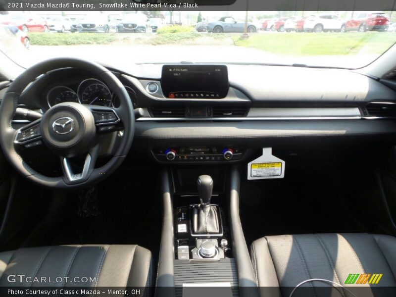 Snowflake White Pearl Mica / Black 2021 Mazda Mazda6 Touring