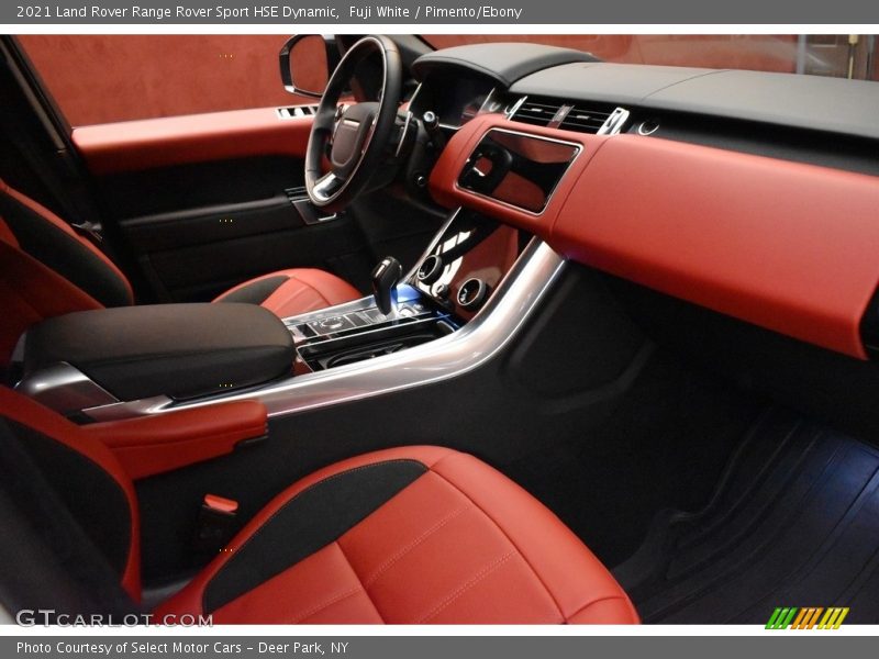 Fuji White / Pimento/Ebony 2021 Land Rover Range Rover Sport HSE Dynamic