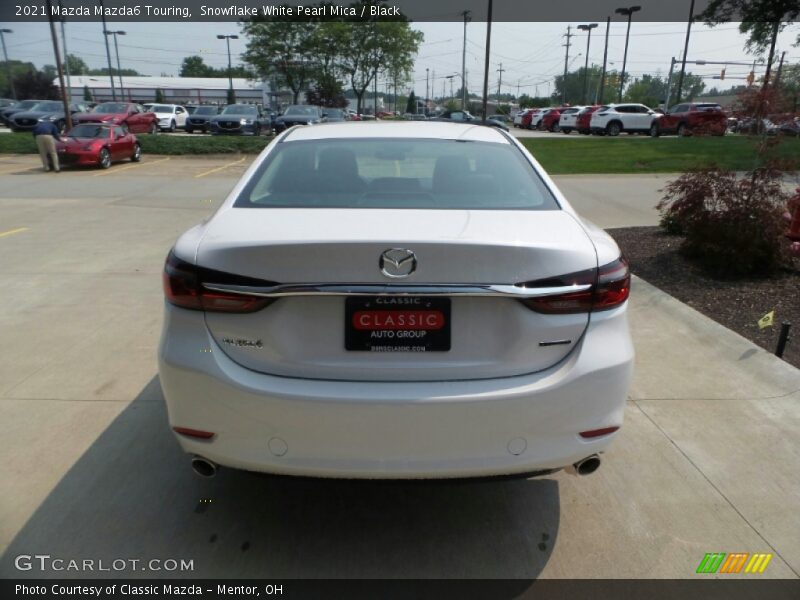 Snowflake White Pearl Mica / Black 2021 Mazda Mazda6 Touring