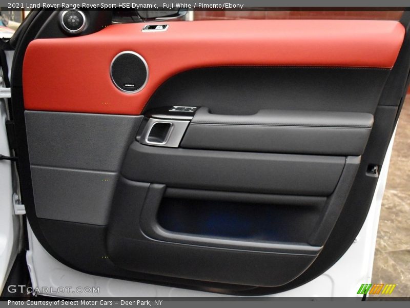 Fuji White / Pimento/Ebony 2021 Land Rover Range Rover Sport HSE Dynamic