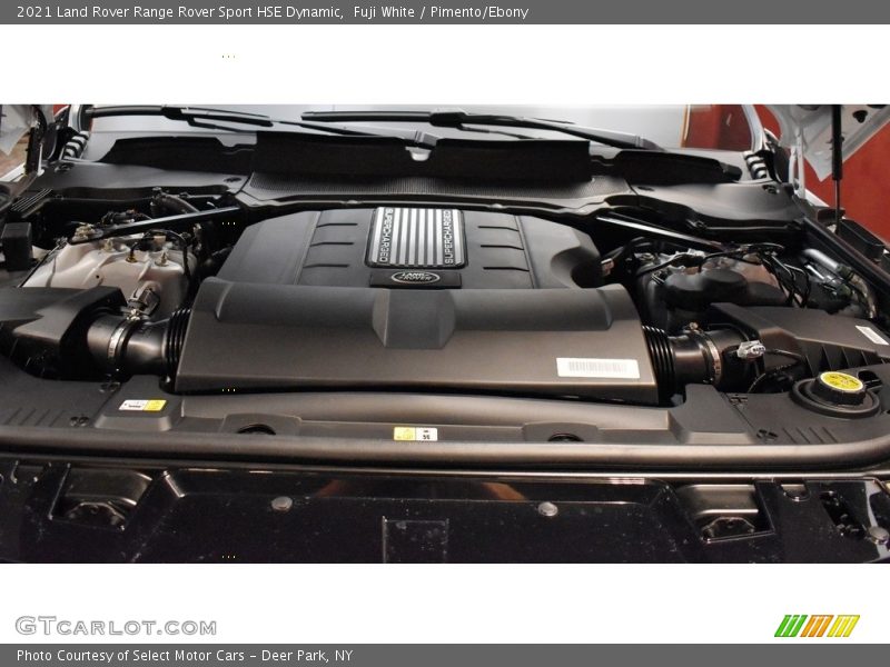 Fuji White / Pimento/Ebony 2021 Land Rover Range Rover Sport HSE Dynamic